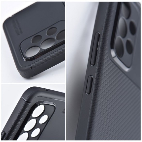 Samsung A12 Carbon Premium Black Кейс
