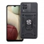 Samsung A12 Slide Armor Black Кейс