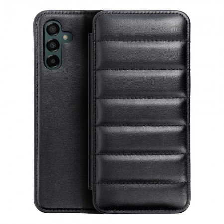 Samsung A13 5G, A04S Puffer Book Black Кейс