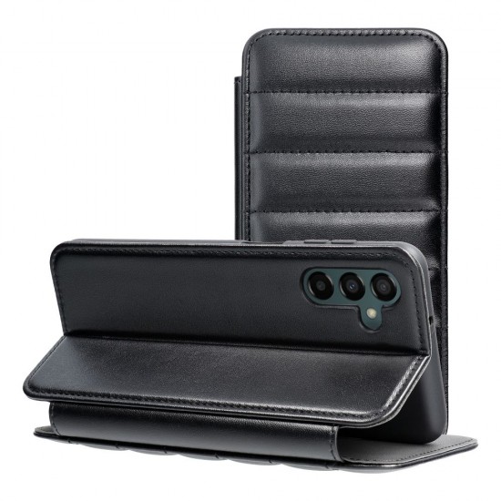Samsung A13 5G, A04S Puffer Book Black Кейс