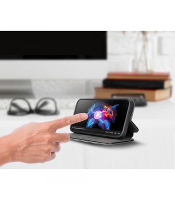 Samsung A23 5G Puffer Book Black Кейс