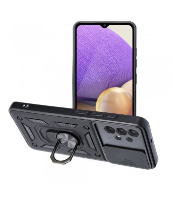 Samsung A32 4G Slide Armor Black Кейс
