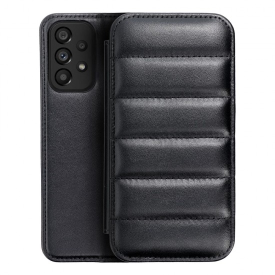 Samsung A33 5G Puffer Book Black Кейс