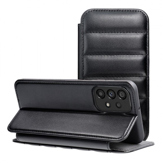 Samsung A33 5G Puffer Book Black Кейс