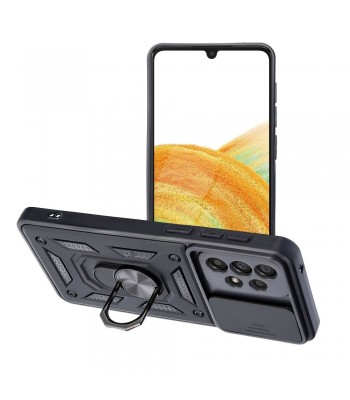 Samsung A33 5G Slide Armor Black Кейс