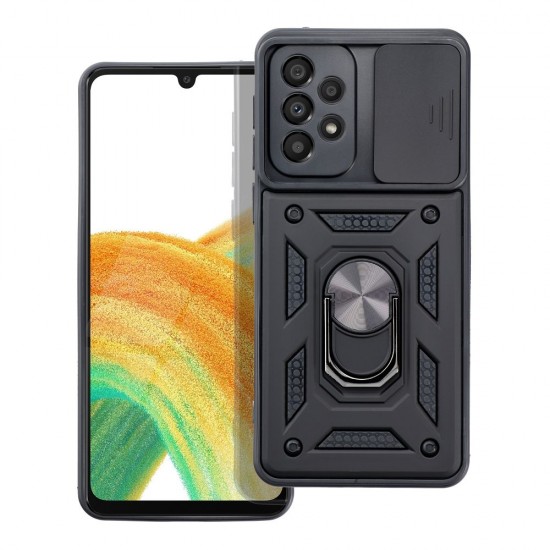 Samsung A33 5G Slide Armor Black Кейс