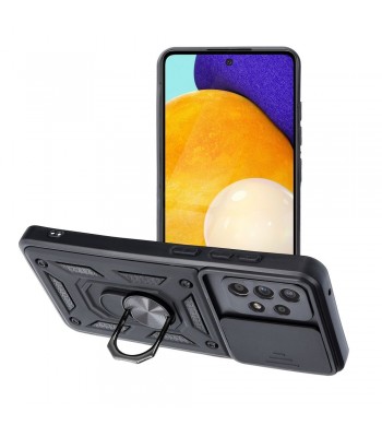 Samsung A52, A52S Slide Armor Black Кейс