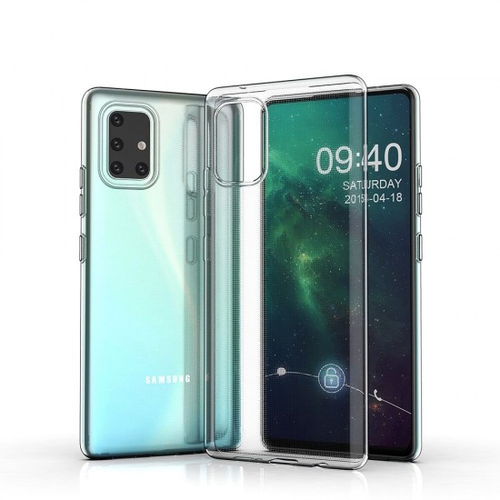 Samsung A71 Clear 2mm Box Кейс