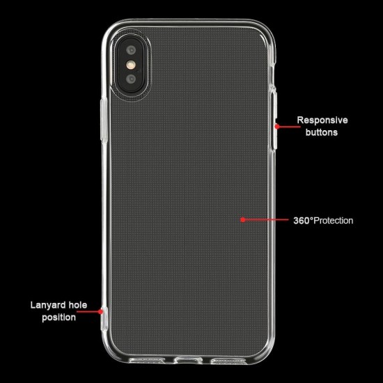Samsung A71 Clear 2mm Box Кейс