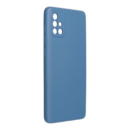 Samsung A71 Silicone Lite Blue Кейс