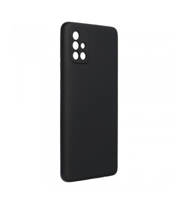 Samsung A71 Silicone Lite Black Кейс
