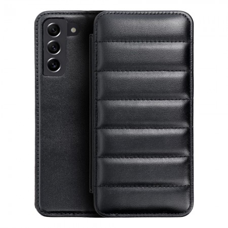 Samsung S21 FE Puffer Book Black Кейс