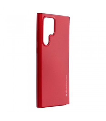 Samsung S22 Ultra Mercury i-Jelly Metal Red Кейс