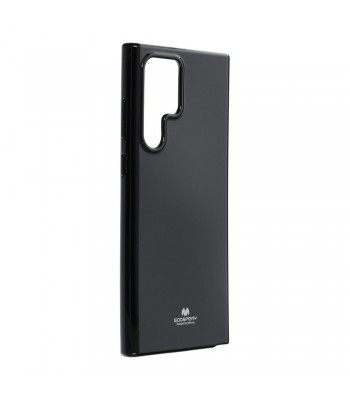 Samsung S22 Ultra Mercury Pearl Jelly Glitter Design Black Кейс