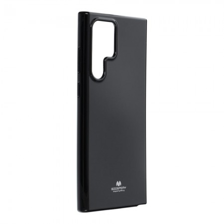 Samsung S22 Ultra Mercury Pearl Jelly Glitter Design Black Кейс