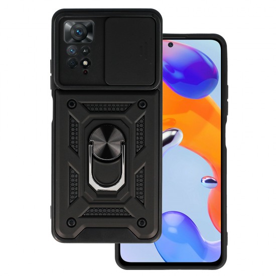Samsung S24 FE Armor CamSlide Black Кейс