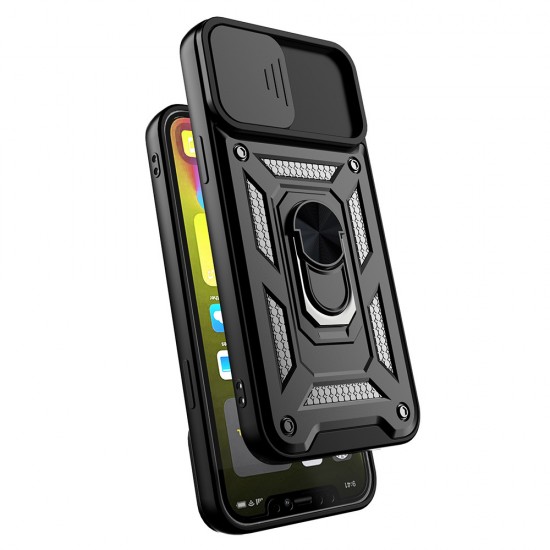Samsung S24 FE Armor CamSlide Black Кейс