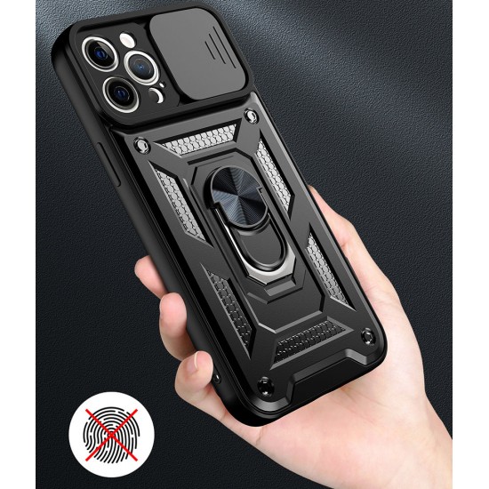 Samsung S24 FE Armor CamSlide Black Кейс