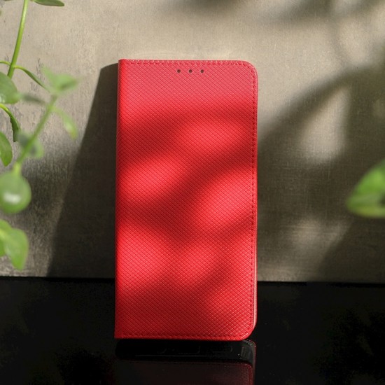 Samsung S25 Ultra Book Pocket Red Кейс