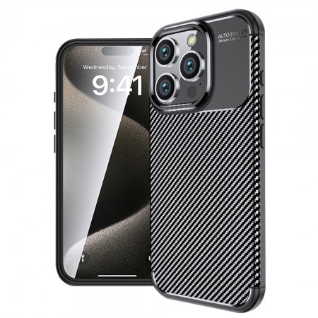 Apple iPhone 13/14 Business Carbon Black Кейс