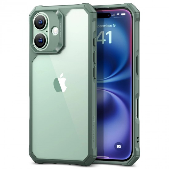Apple iPhone 16 ESR Air Armor Clear Green Кейс