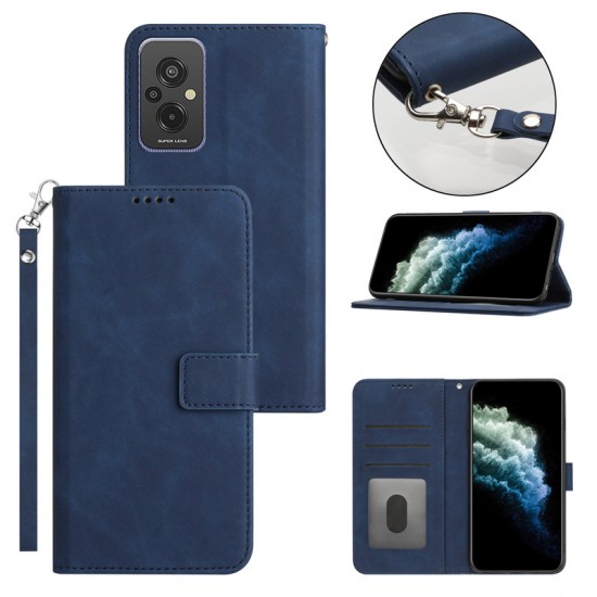 Samsung S24 Exclusive Wallet Blue Кейс