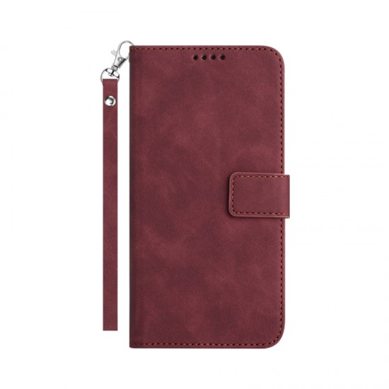 Samsung S24 Ultra Exclusive Wallet Wine Кейс