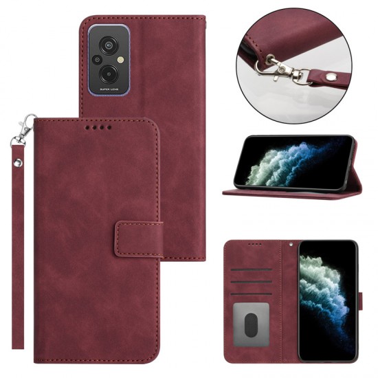 Samsung S24 Ultra Exclusive Wallet Wine Кейс