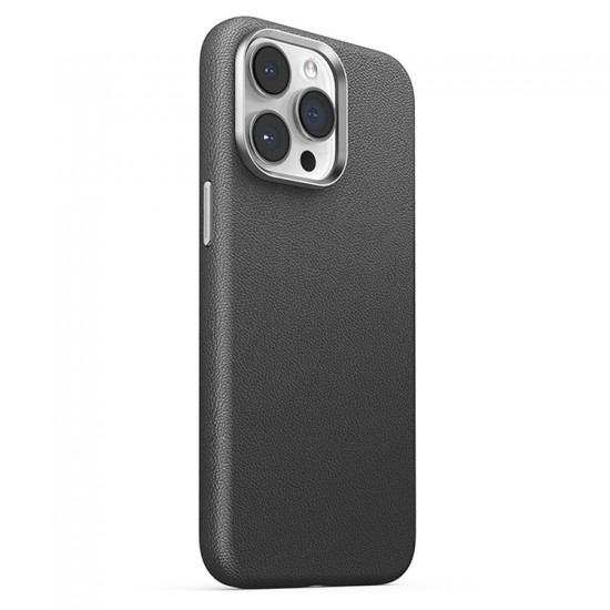 Apple iPhone 15 Pro Joyroom Litchi Pattern Black Кейс
