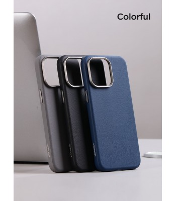 Apple iPhone 15 Pro Joyroom Litchi Pattern Black Кейс