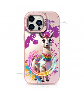 Apple iPhone 16 Pro Max Luxo So Cool MagSafe X11 Llama Кейс