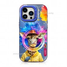 Apple iPhone 16 Luxo So Cool MagSafe X12 Giraffe Кейс