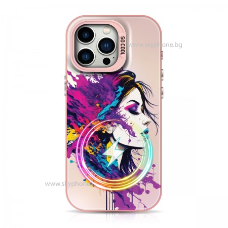 Apple iPhone 15 Pro Luxo So Cool MagSafe X1 Girl Кейс