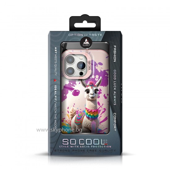 Apple iPhone 16 Plus Luxo So Cool X11 Llama Кейс