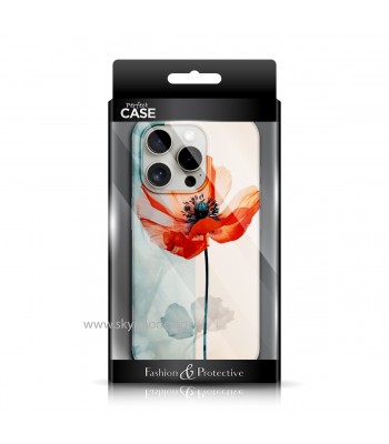 Xiaomi RedMi 13C Masterpiece TPU Poppy Flower Кейс