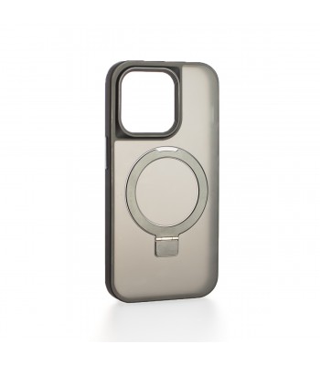 Apple iPhone 15 Pro Metal Ring MagSafe Black Кейс