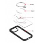 Apple iPhone 15 Pro Metal Ring MagSafe Peach Cream Кейс Apple iPhone 15 Pro Metal Ring MagSafe Peach Cream Кейс