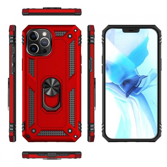Xiaomi RedMi Note 13C 5G Ring Armor Black Кейс