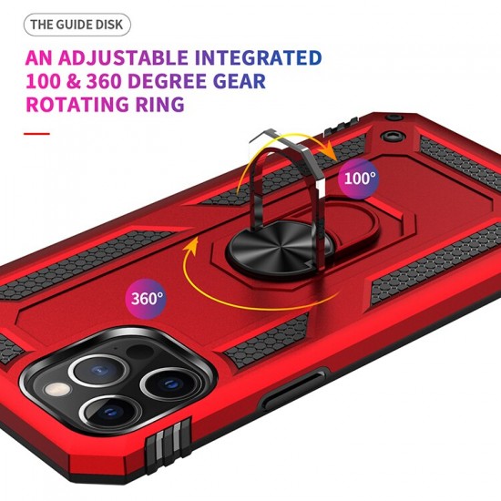 Xiaomi RedMi Note 13C 5G Ring Armor Black Кейс