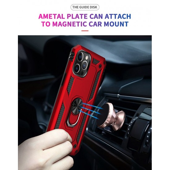 Xiaomi RedMi Note 13C 5G Ring Armor Black Кейс