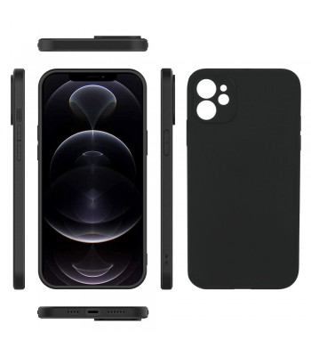 Apple iPhone 16 Plus Silicone Matt Black Кейс