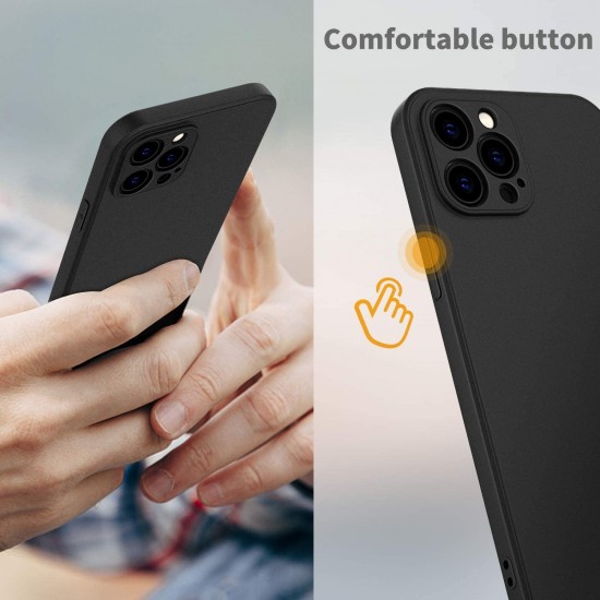 Apple iPhone 16 Plus Silicone Matt Black Кейс