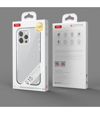 Apple iPhone 15 XO K04 Anti-Fall TPU Transparent Кейс