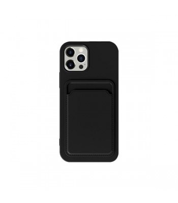 Apple iPhone 15 Pro XO K28 TPU With Card Slot Black Кейс
