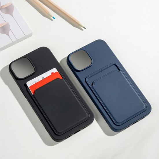 Apple iPhone 15 XO K28 TPU With Card Slot Purple Кейс