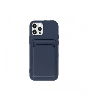 Apple iPhone 15 Pro XO K28 TPU With Card Slot Blue Кейс