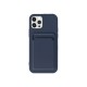 Apple iPhone 15 Pro XO K28 TPU With Card Slot Blue Кейс