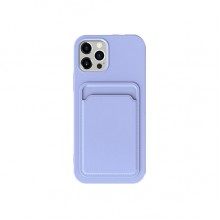 Apple iPhone 15 Pro XO K28 TPU With Card Slot Purple Кейс