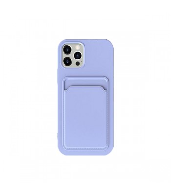 Apple iPhone 15 Pro XO K28 TPU With Card Slot Purple Кейс