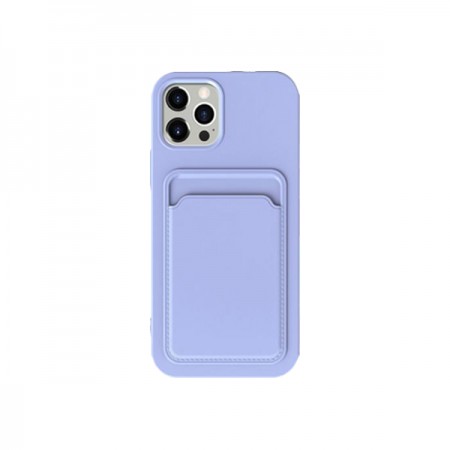 Apple iPhone 15 Pro XO K28 TPU With Card Slot Purple Кейс